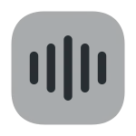 Voice Square SVG Icon